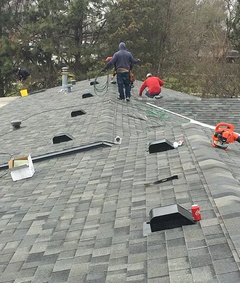 Slide of Bahena's Roofing