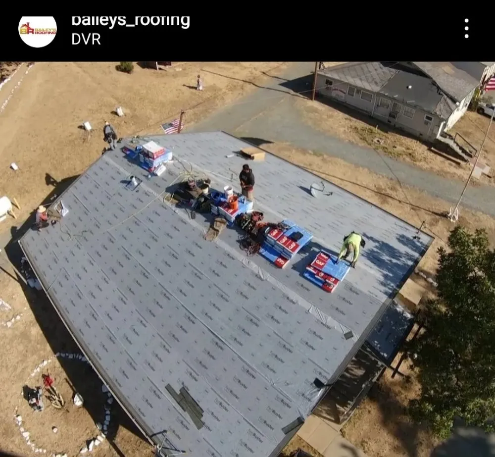 Slide of Bailey's Roofing