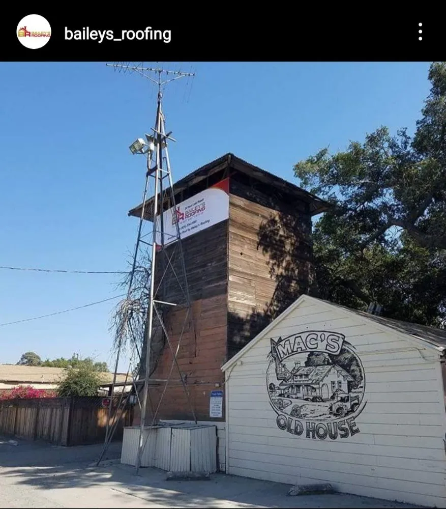 Slide of Bailey's Roofing