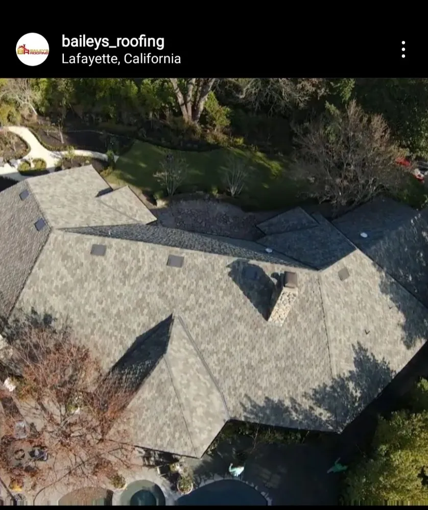 Slide of Bailey's Roofing