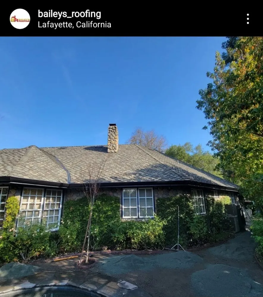 Slide of Bailey's Roofing