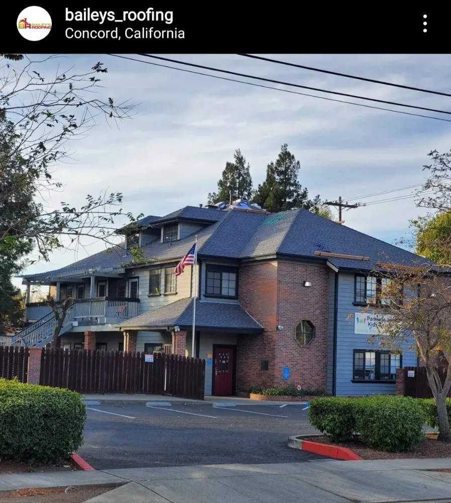 Slide of Bailey's Roofing