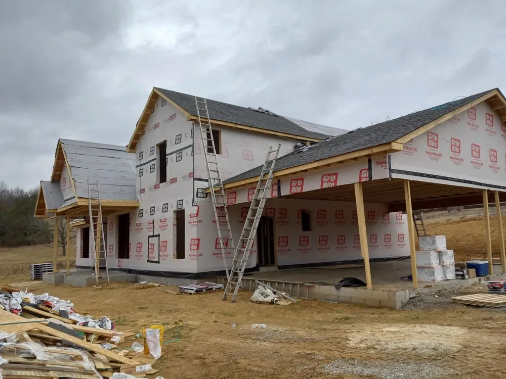 Slide of Bain's Roofing