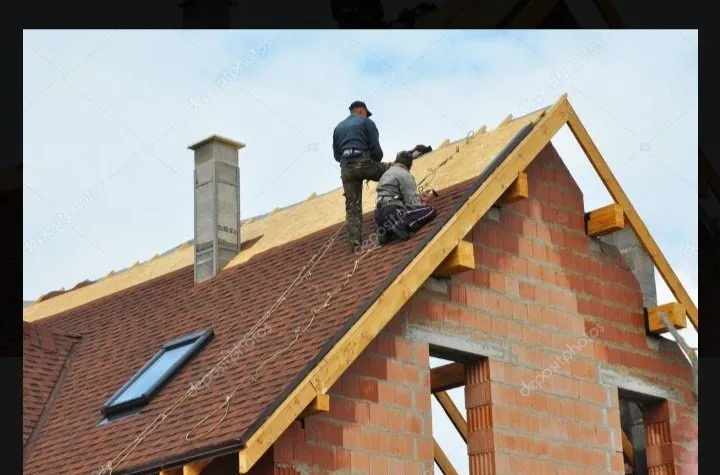 Slide of Bain's Roofing