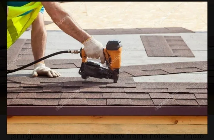 Slide of Bain's Roofing