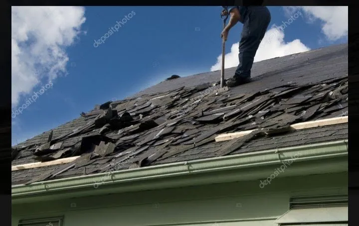 Slide of Bain's Roofing