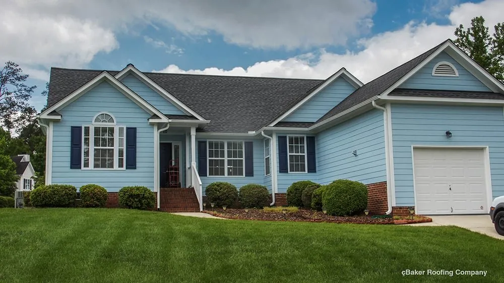 Slide of Baker Roofing