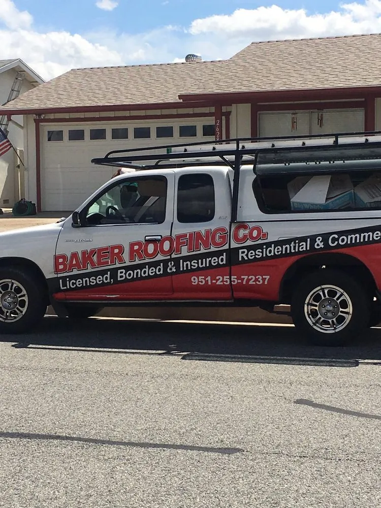 Slide of Baker Roofing