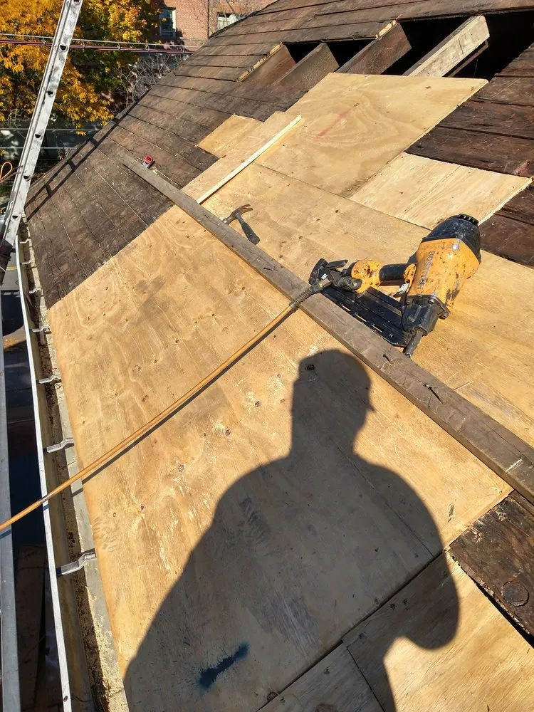 Slide of Balam Roofing Construction