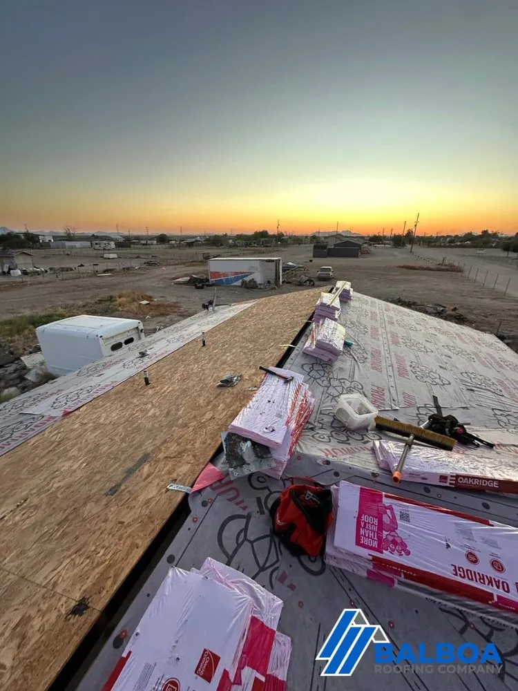 Slide of Balboa Roofing