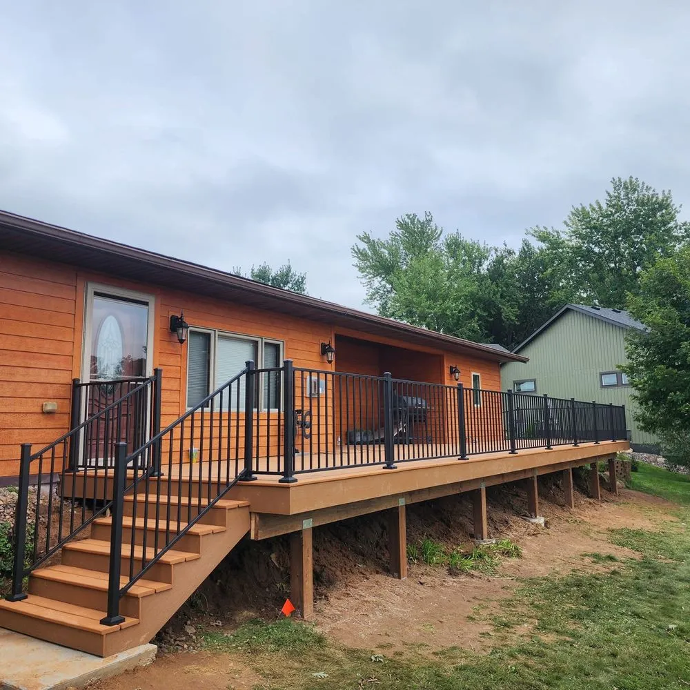 Expert metal roofing installation after storm damage in Wheeler, WI by Balcony Brothers