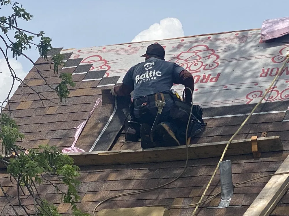 Slide of Baltic Roofing