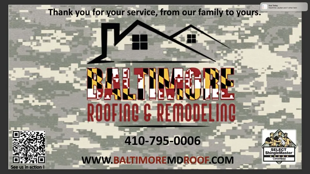 Trusted roof inspection in Nottingham, MD - Baltimore Roofing and Remodeling