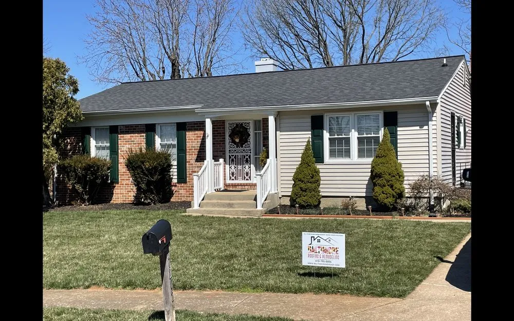 Emergency roof leak repair for homes in Nottingham, MD by Baltimore Roofing and Remodeling