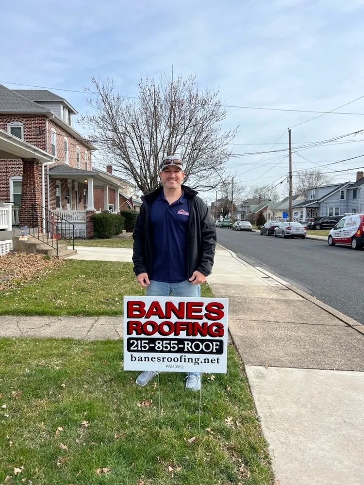 Slide of Banes Roofing