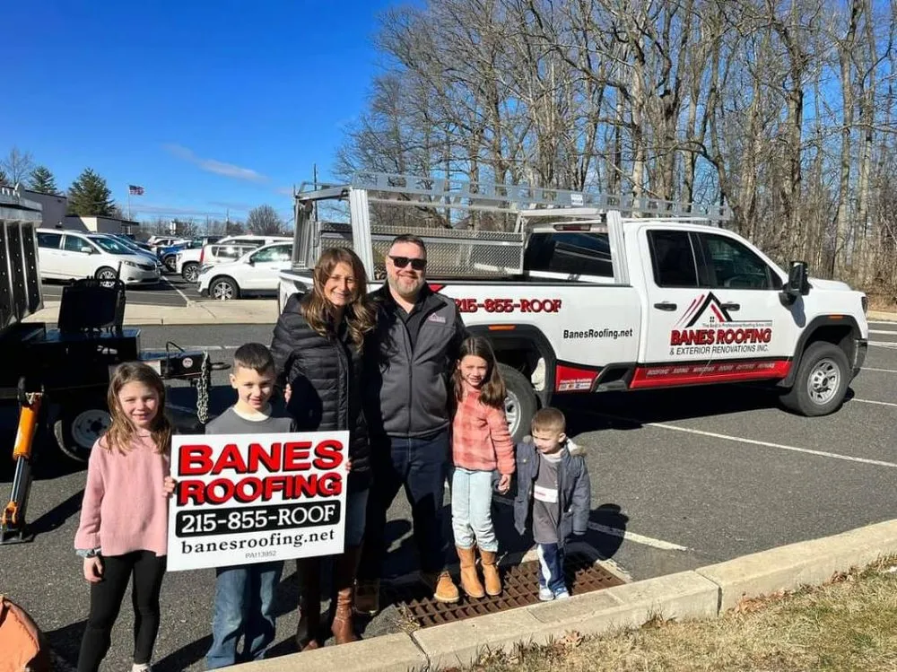 Slide of Banes Roofing