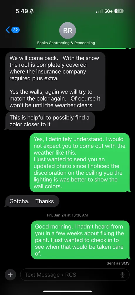 Slide of Banks Contracting & Remodeling