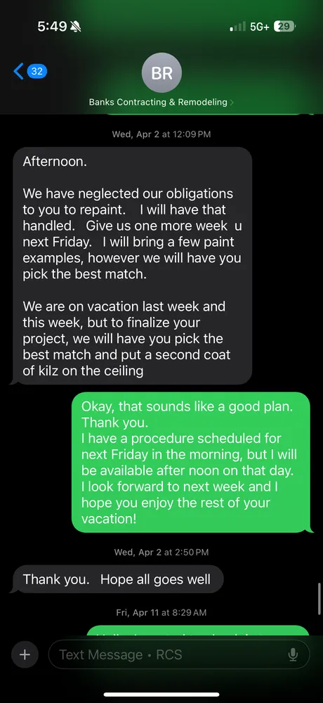 Slide of Banks Contracting & Remodeling