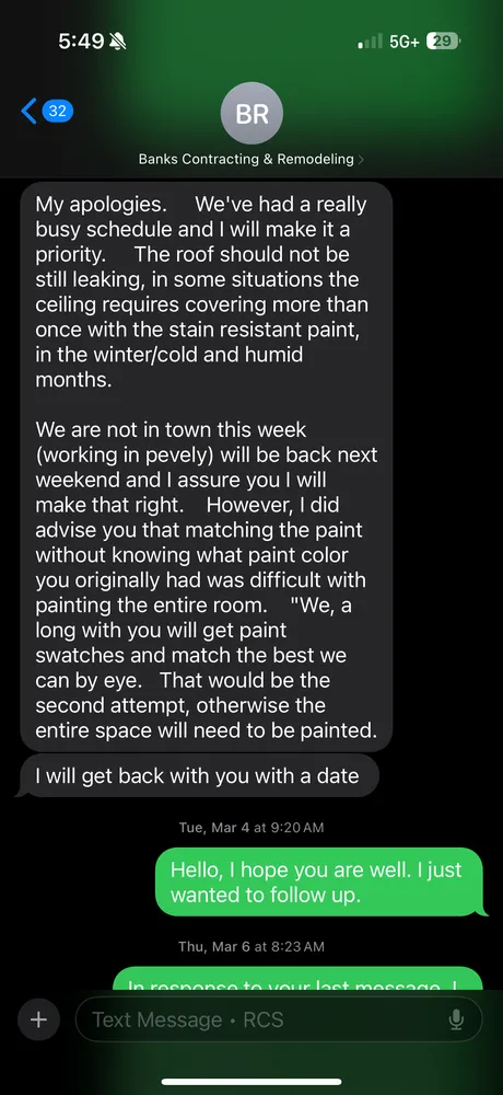 Slide of Banks Contracting & Remodeling