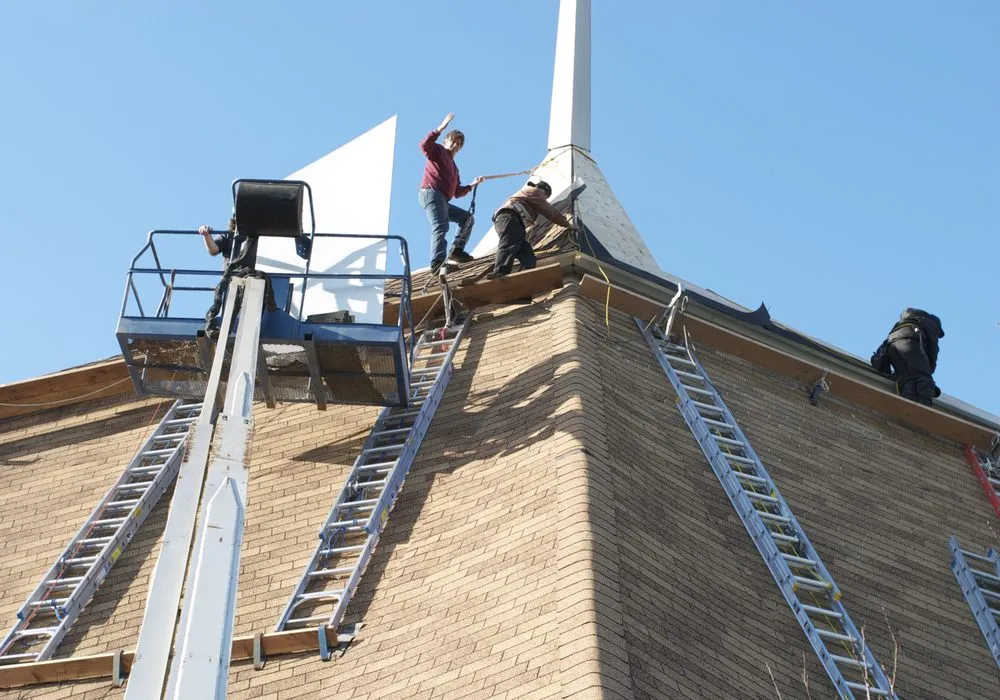 Slide of Banner Roofing Company