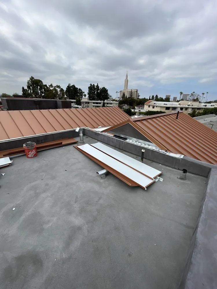 Expert roof repair with free inspection in San Fernando Valley, CA by Barajas Sheet Metal