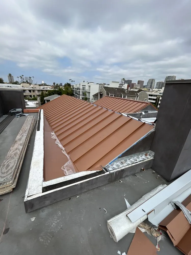 Top-rated roof leak repair for residential properties in San Fernando Valley, CA by Barajas Sheet Metal