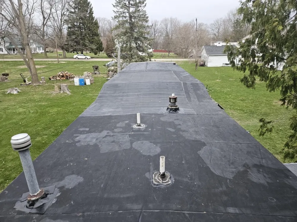Local residential roofing service for residential properties in Hubbardston, MI by Barker's Roofing