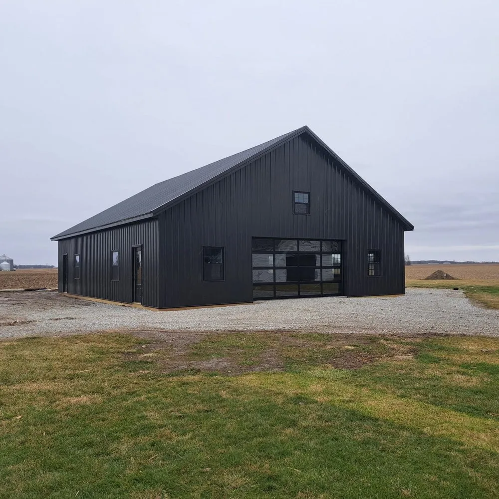 Local flat roof repair after storm damage across Blufton, IN - Barn Builders by LS Construction