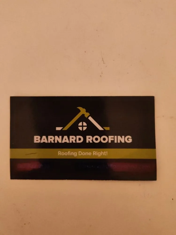 Slide of Barnard Roofing