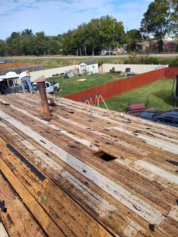 Slide of Barnard Roofing