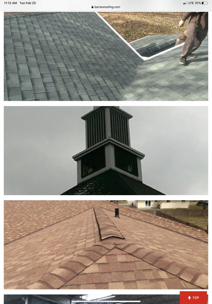 Slide of Barnes Roofing