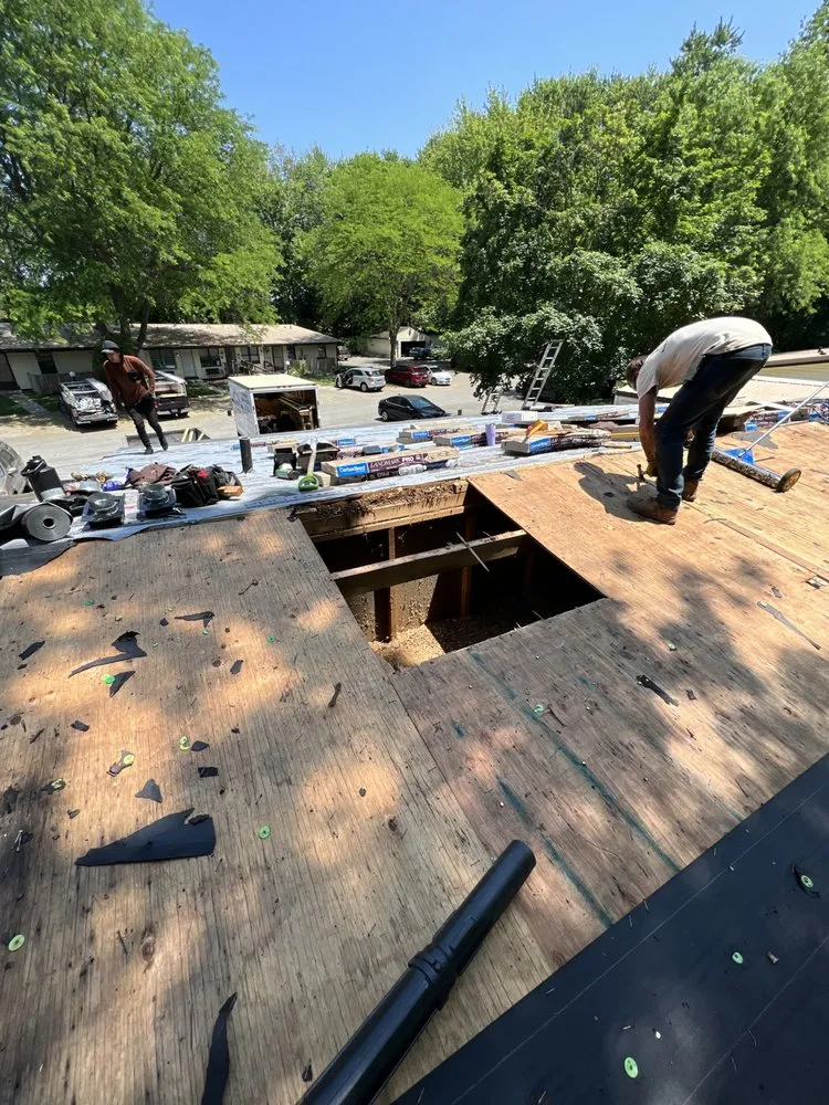 Slide of Barnes Roofing