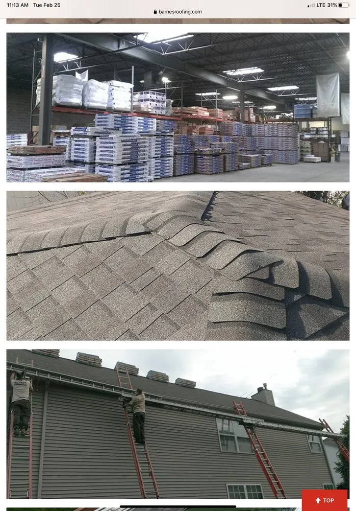 Slide of Barnes Roofing