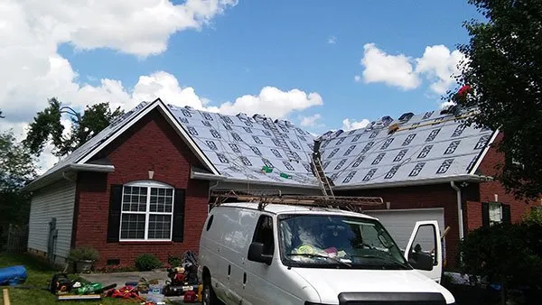 Slide of Barnett Roofing