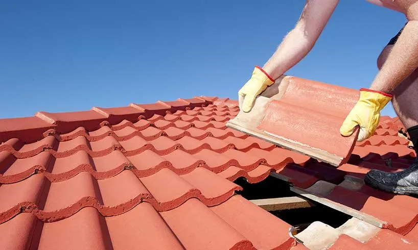 Slide of Barney Roofing