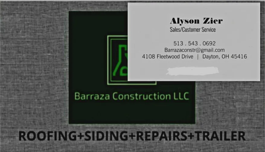 Slide of Barraza Construction