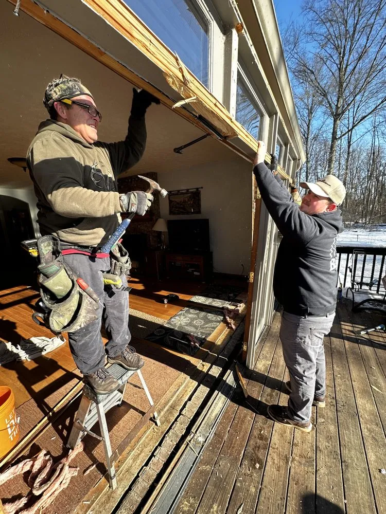 Slide of Barrier Windows & Exteriors