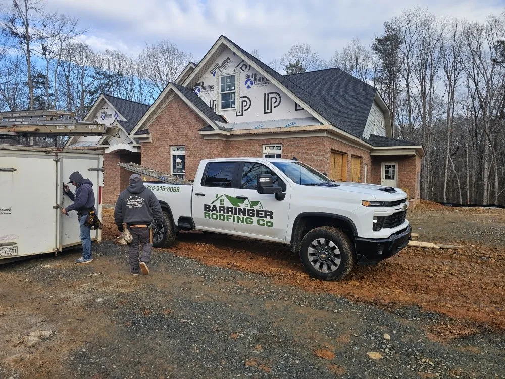 Slide of Barringer Roofing