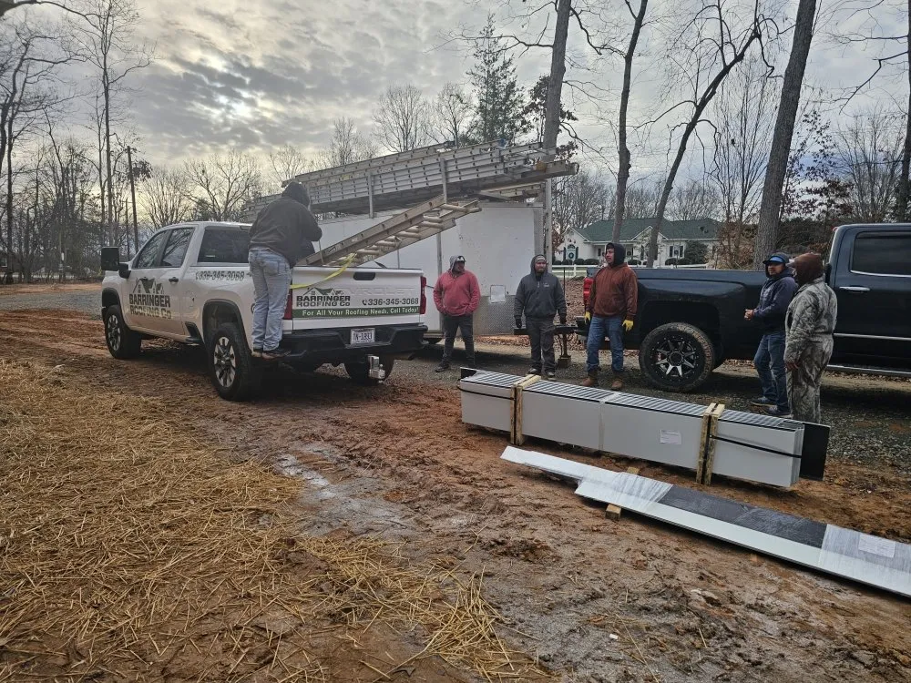 Slide of Barringer Roofing