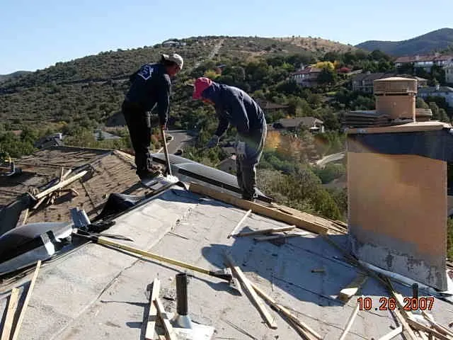 Slide of Barros Roofing