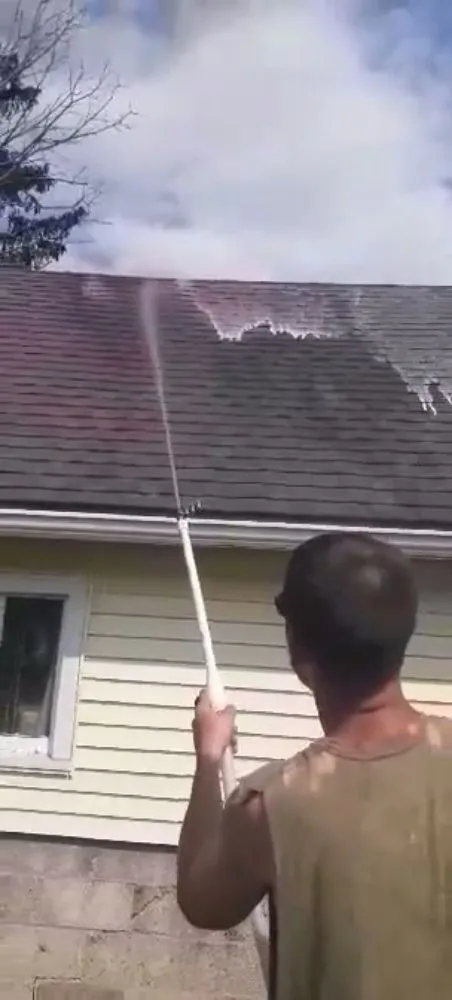 Licensed shingle roofing service in Penfield, PA by Barr's Pressure Solutions