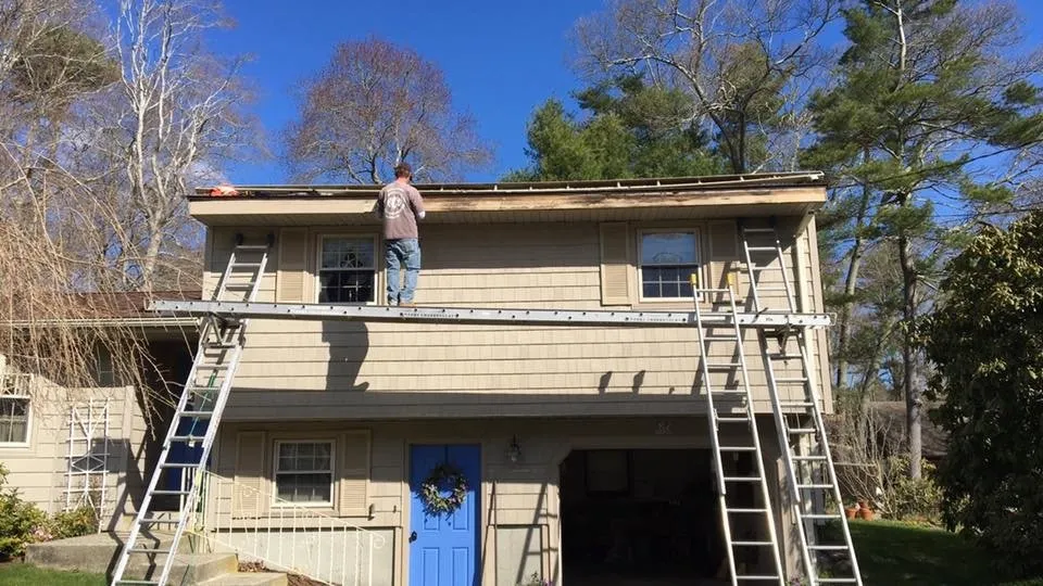 Licensed flat roof repair in North Dartmouth, MA by Barry Charbonneau & Son