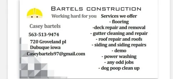 Bartels Construction Logo