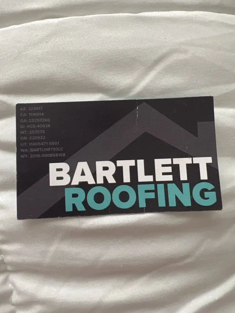 Slide of Bartlett Roofing