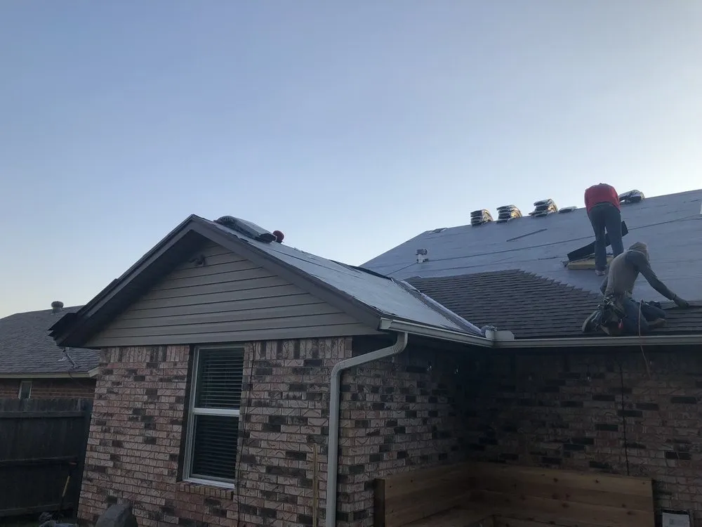 Slide of Basey's Roofing