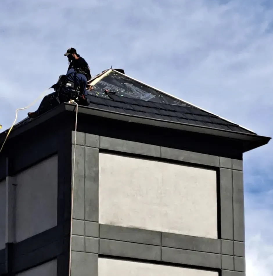 Slide of Bass Brothers Roofing