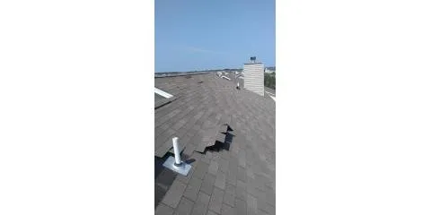 Emergency metal roofing installation after storm damage in Ofallon, MO by Bastin Roofing
