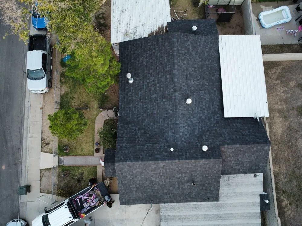 Slide of Batman Roofing