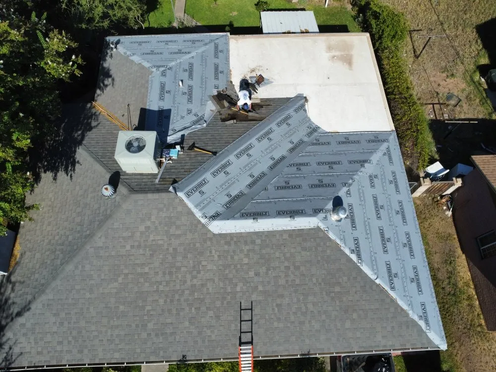 Slide of Batman Roofing