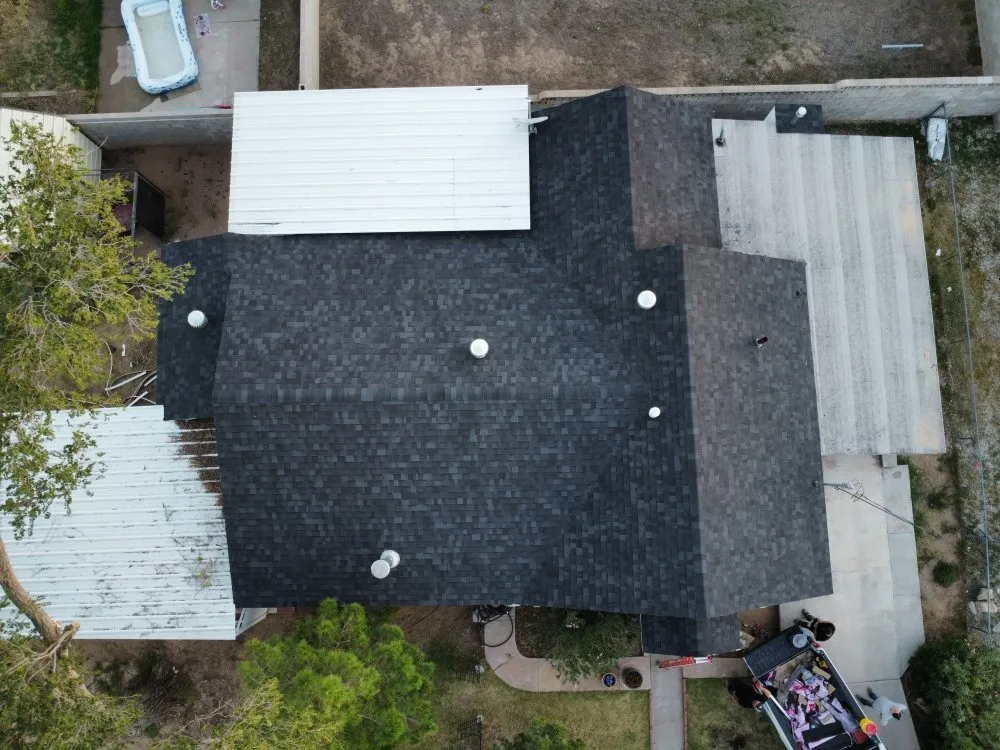 Slide of Batman Roofing